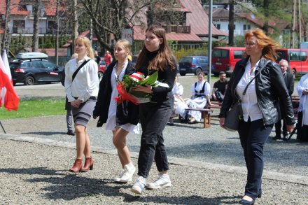 Delegacja Liceum Ogólnokształcącego im. P. Stalmacha